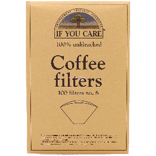If You Care  coffee filters no. 6, 100% unbleached 100ct