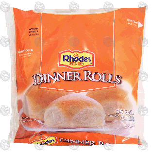 Rhodes Bake N Serv dinner rolls, 36 rolls 3-lb