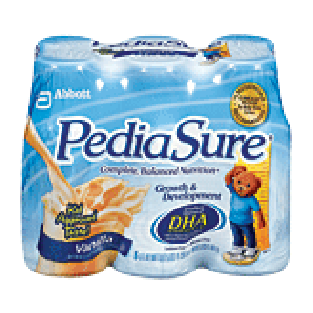 PediaSure Nutritional Drink Vanilla 8 Oz 6ct