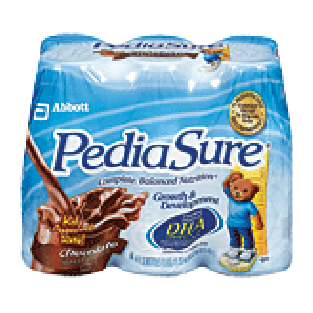 PediaSure Nutritional Drink Chocolate 8 Oz 6ct