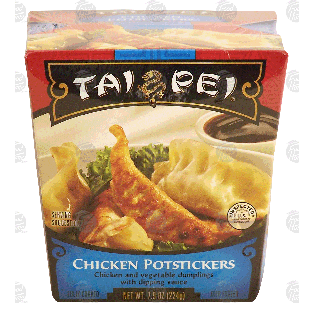 Tai Pei  chicken potstickers; chicken and vegetable dumplings wi7.9-oz