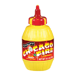 Plochman's Premium Mustard Chicago Fire Spiked w/TABASCO Pepper 10.5oz
