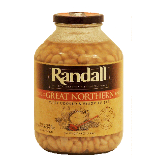Randall  deluxe great northern beans  48oz