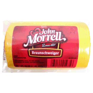 John Morrell  braunschweiger 16oz