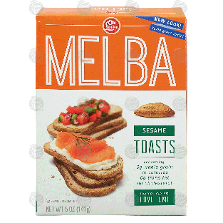 Old London Melba sesame toasts 5oz
