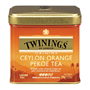 Twinings Of London Origins ceylon orange pekoe tea, loose leaf, 3.53oz