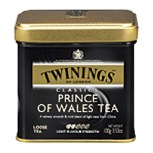 Twinings Of London Classics prince of wales tea, loose, light fl3.53oz