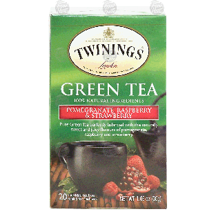 Twinings Of London  green tea with pomegranate, raspberry & str1.06-oz