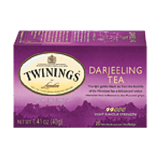 Twinings Of London Tea Bags Darjeeling Tea 1.41 Oz 20ct