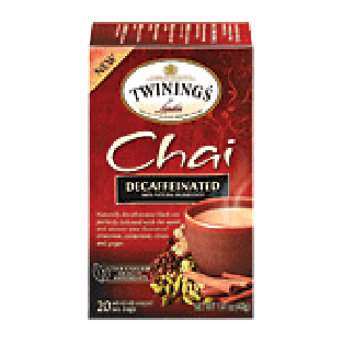 Twinings Of London Chai decaffeinated black tea 1.41-oz