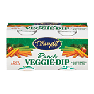 T. Marzetti's Veggie Dip Ranch Singles 3 Oz 4pk