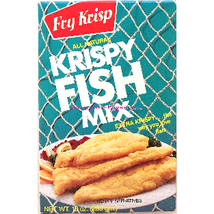 Fry Krisp  krispy fish mix, extra krispy 10oz