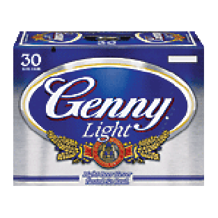 Genesee Genny light domestic beer, 12-fl. oz. cans 30pk