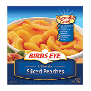 Birds Eye  ultimate sliced peaches 14-oz