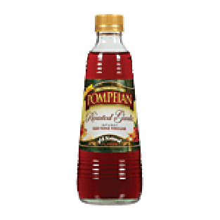 Pompeian Vinegar natural garlic flavor red wine vinegar 16oz