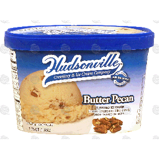 Hudsonville  butter pecan flavor ice ream 1.75-qt
