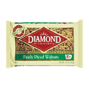 Diamond  finely diced Walnuts, 2 1/2 cups 10oz