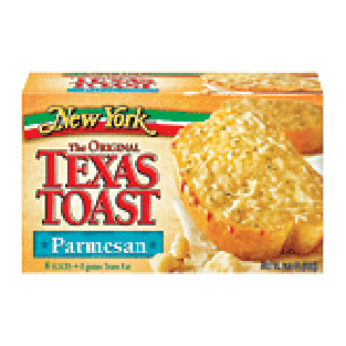 New York  texas toast with real parmesan, 8 slices 13.5-oz
