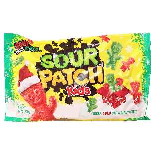 Sour Patch Kids green & red soft & chewy candy 14oz