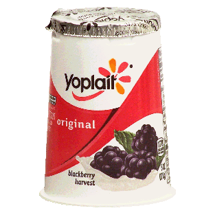 Yoplait Original lowfat blackberry harvest yogurt, 99% fat free 6oz