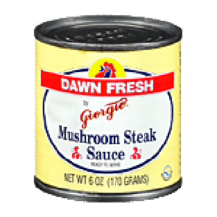 Dawn Fresh By Giorgio Mushroom Steak Sauce 6oz