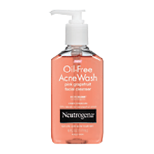 Neutrogena  oil-free acne wash, pink grapefruit facial cleanser, 6fl oz