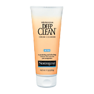 Neutrogena Deep Clean oil free cream cleanser  7oz