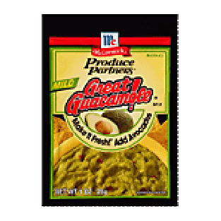 Produce Partners Guacamole Mix Great Mild 1oz