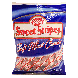 Bob's Sweet Stripes soft mint candy  5.05oz
