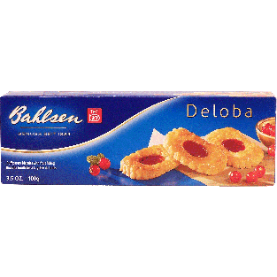 Bahlsen Deloba puff pastry biscuits with red currant filling 3.5oz