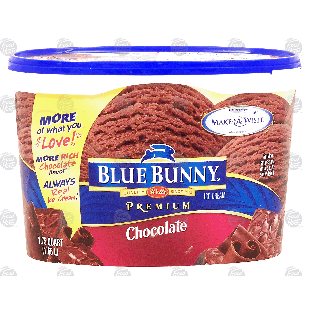 Blue Bunny Premium chocolate ice cream 1.75-qt