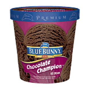 Blue Bunny  chocolate ice cream 1-pt