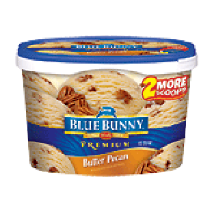 Blue Bunny Premium butter pecan ice cream 1.75-qt