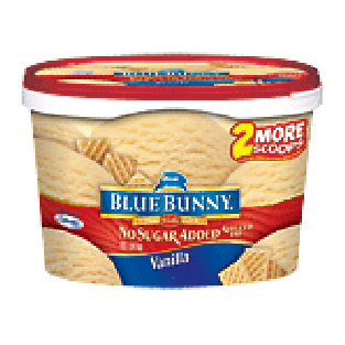Blue Bunny Sweet Freedom vanilla light ice cream, no sugar adde1.75-qt