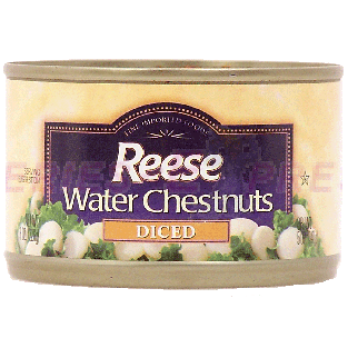 Reese  water chestnuts, diced 8oz