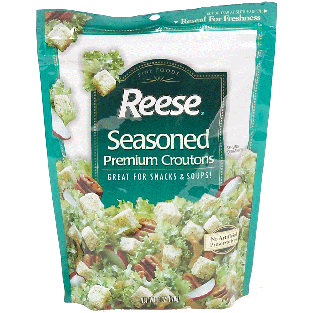 Reese  crouton seasoned reclosable package  6oz