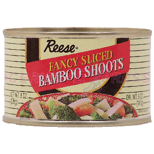 Reese  fancy sliced bamboo shoots 8oz