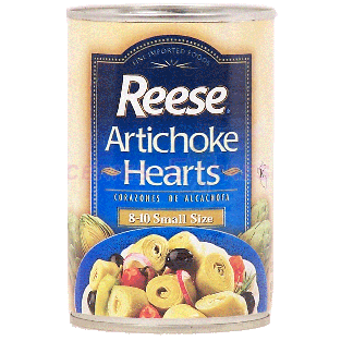 Reese  artichoke hearts small size 8 to 10-count  14oz