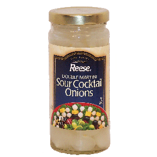 Reese  double martini sour cocktail onions 8fl oz