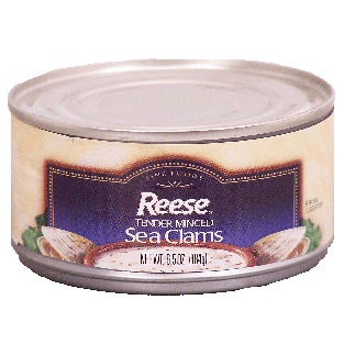 Reese  tender minced sea clams  6.5oz