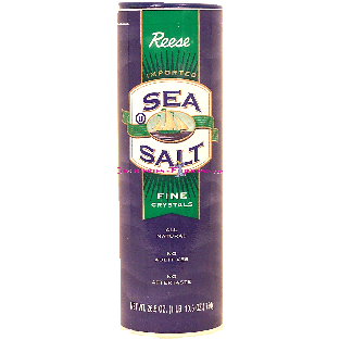 Reese  sea salt fine crystals 26.5oz