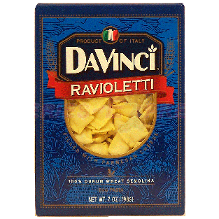 Da Vinci  ravioletti dry egg pasta 7oz