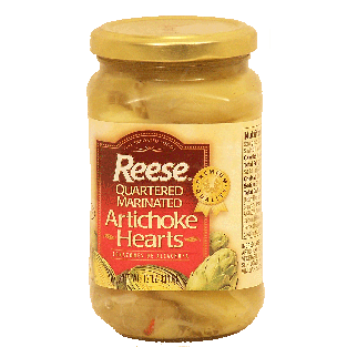 Reese  artichoke hearts quartered marinated  12oz