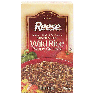 Reese  all natural minnesota wild rice paddy grown 4oz