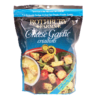 Rothbury Farms  croutons cheese garlic  6oz