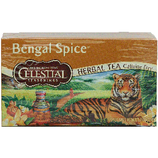 Celestial Seasonings Bengal Spice herbal tea, caffeine free, 20-1.7-oz