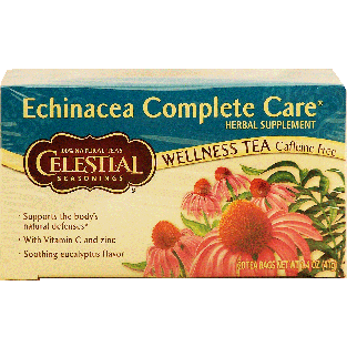 Celestial Seasonings Echinacea Complete Care wellness tea herbal 1.4oz