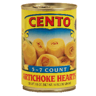 Cento  artichoke hearts, 5-7 count  14oz