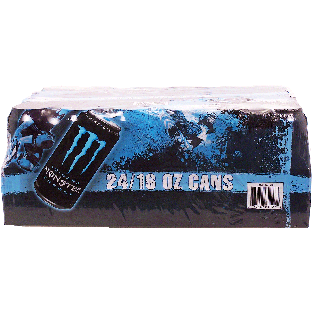 Monster  low-carb carbonated energy drink, 16-fl. oz. cans 24pk