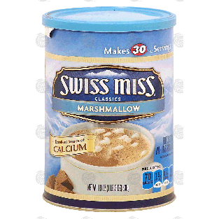 Swiss Miss  hot cocoa mix with marshmallows, makes 30 servings 19-oz